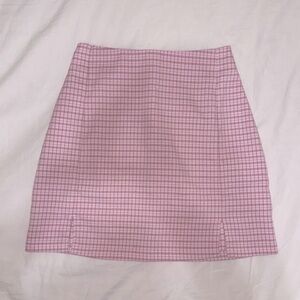 Pink cara skirt Brandy Melville NWOT